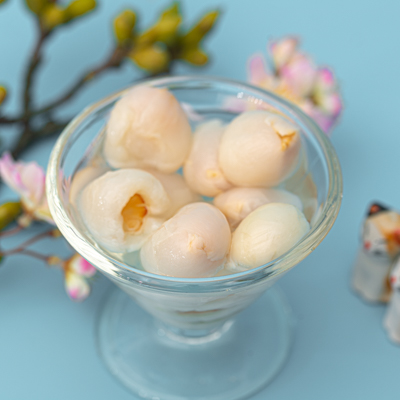 Lichées au sirop